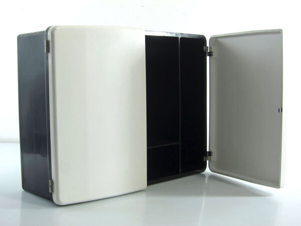 Meuble de salle de bain en mélamine des années 50