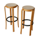 Set of 2 stools scandinavian thygesen and sørensen by magnus olesen