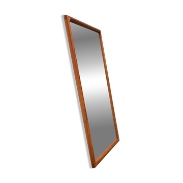 Danish teak mirror mid-century modern by Vildbjerg Møbelfabrik, 1960s