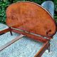 Art Nouveau style bed - rosewood and marquetry