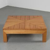 Vintage wooden coffee table, circa 1960