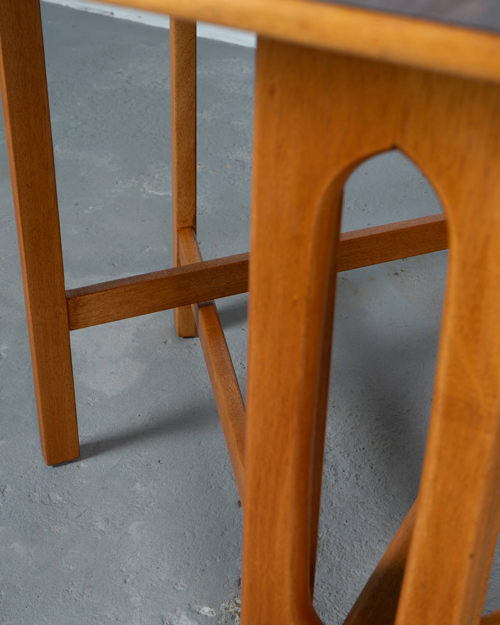 Mid Century Teak Foldable Dining Table made in Norway