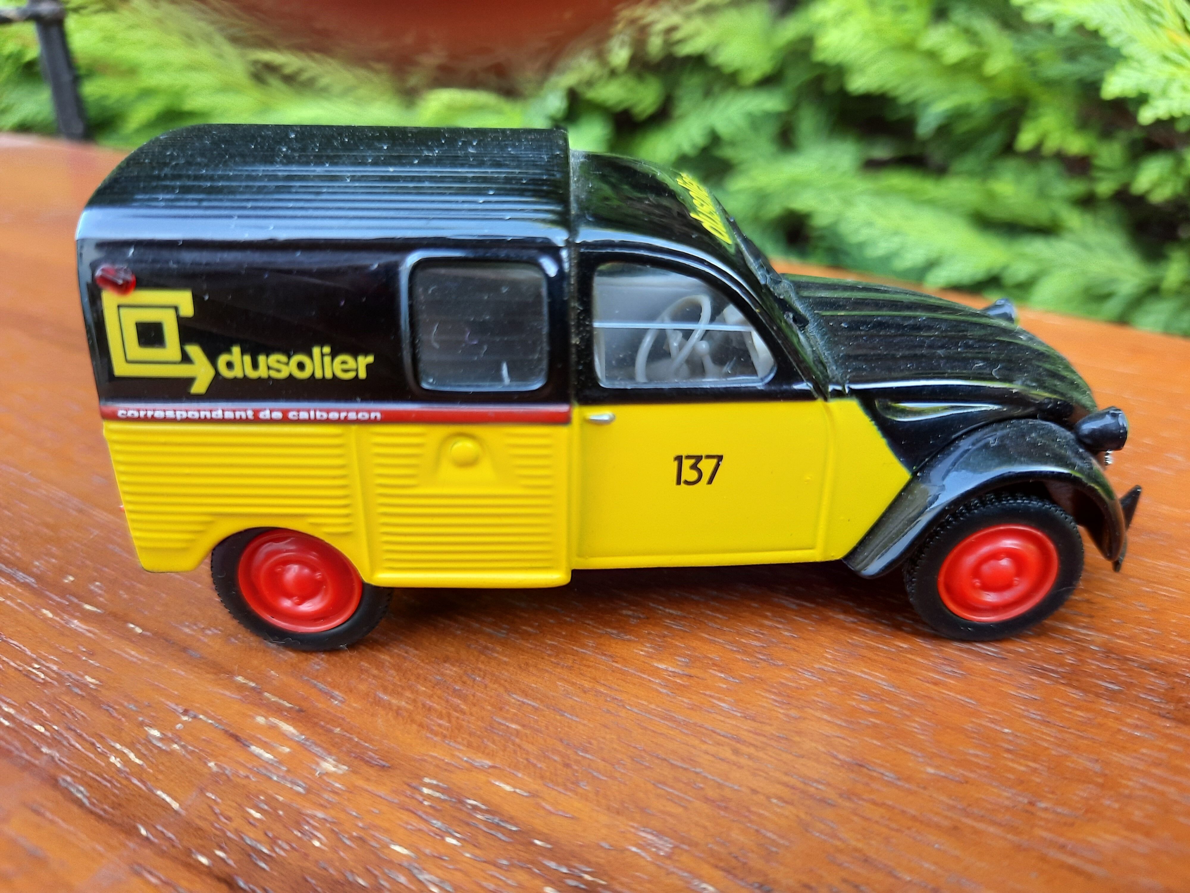 Citroën 2 CV AZU Dusolier Correspondant Calberson NOREV
