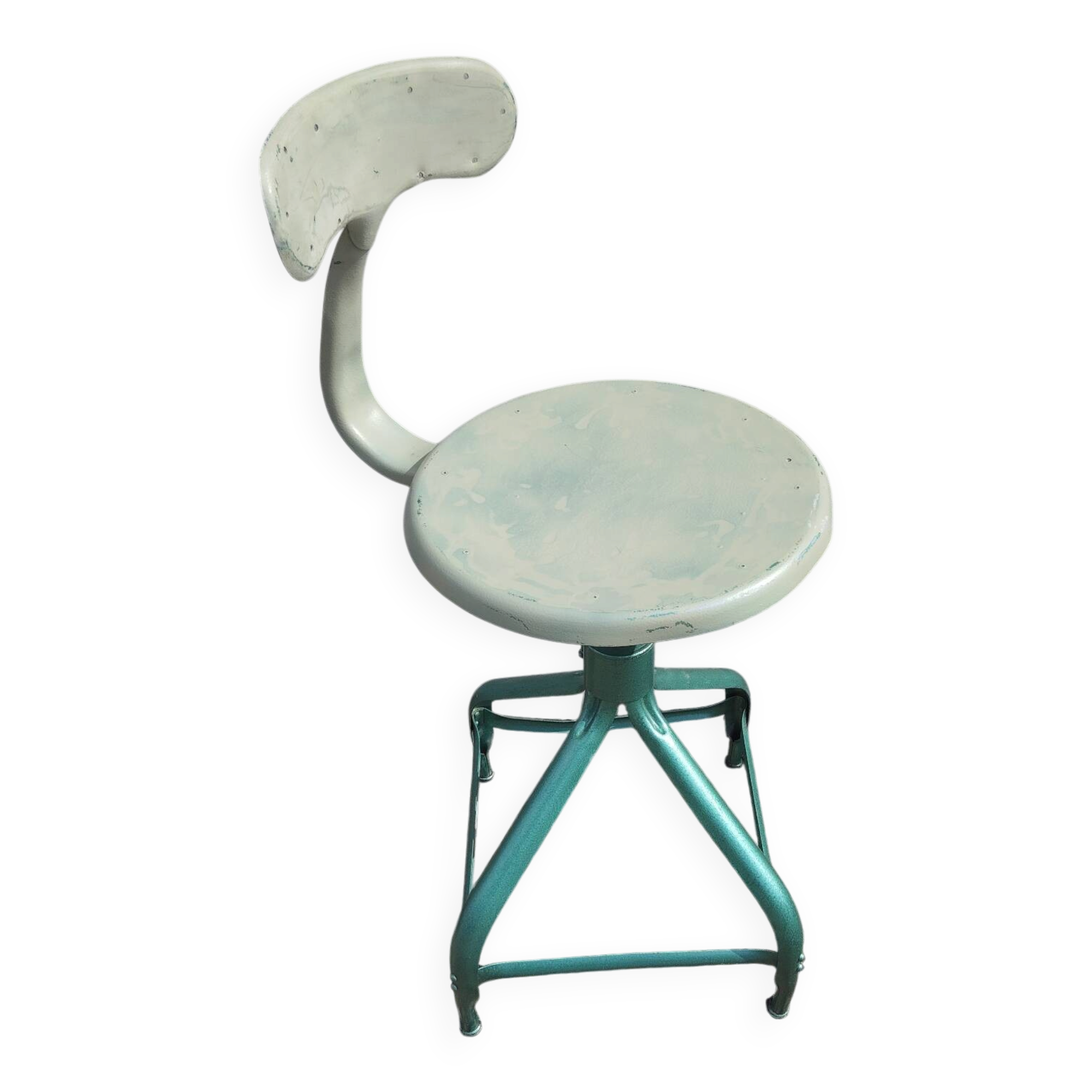 Nicolle workshop chair / Nicolle type with whale tail backrest