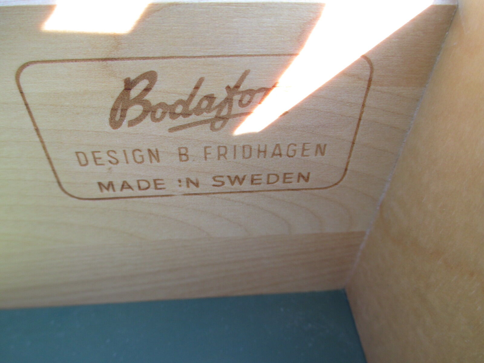 Bookcase by B. Fridhagen for Bodafors, Sweden, 1960s