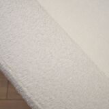 White armchair, Danish design, 1970s, production: Denmark