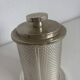 Vintage 1960 cigarette case silver and gold dispenser box - 15 x 10