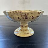 Fruit bowl with floral decoration