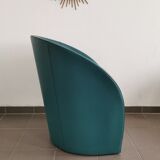 Poltrona Frau leather armchair