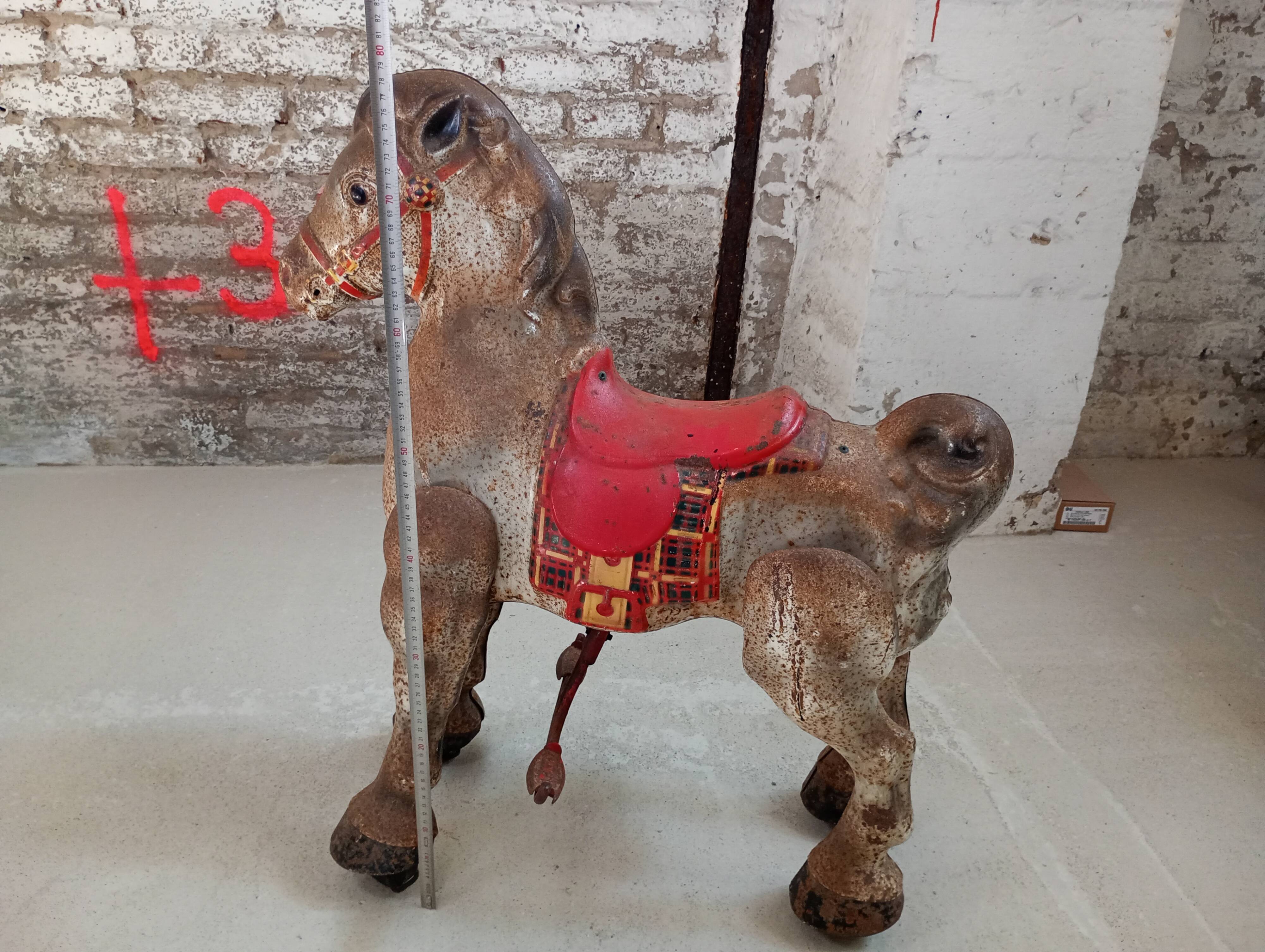 Mobo mechanical pedal horse from the 1940s