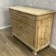 Grande commode ancienne bois massif aérogommé