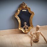 Golden mirror sheet 36x23cm