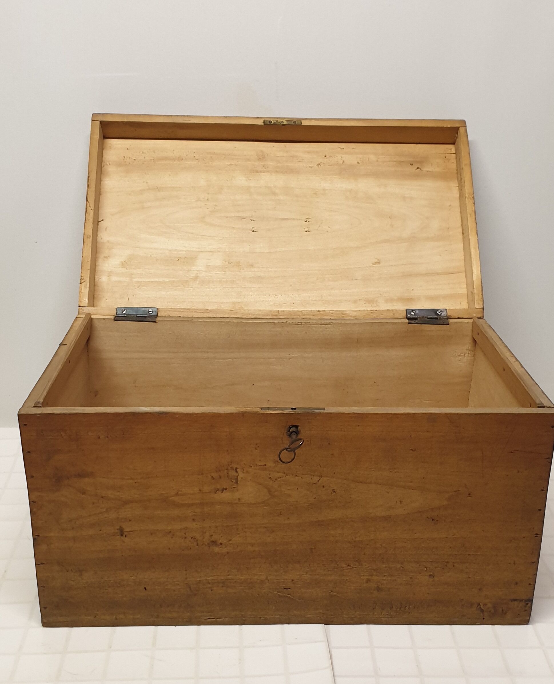 Vintage wooden chest