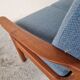 3-seater teak Scandinavian sofa by Juul Kristensen, Denmark 1970s