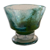 Blown crystal cup