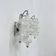 1 of 3 J.T. Kalmar Tulipan wall lamp sconce, 1970s Austria