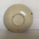 Green khaki beige ceramic ashtray tray.