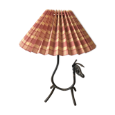 1950s wrought iron zoomorphic lamp