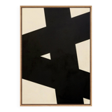 Original minimalist and abstract painting, B14