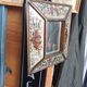 mirror frame and glass painting