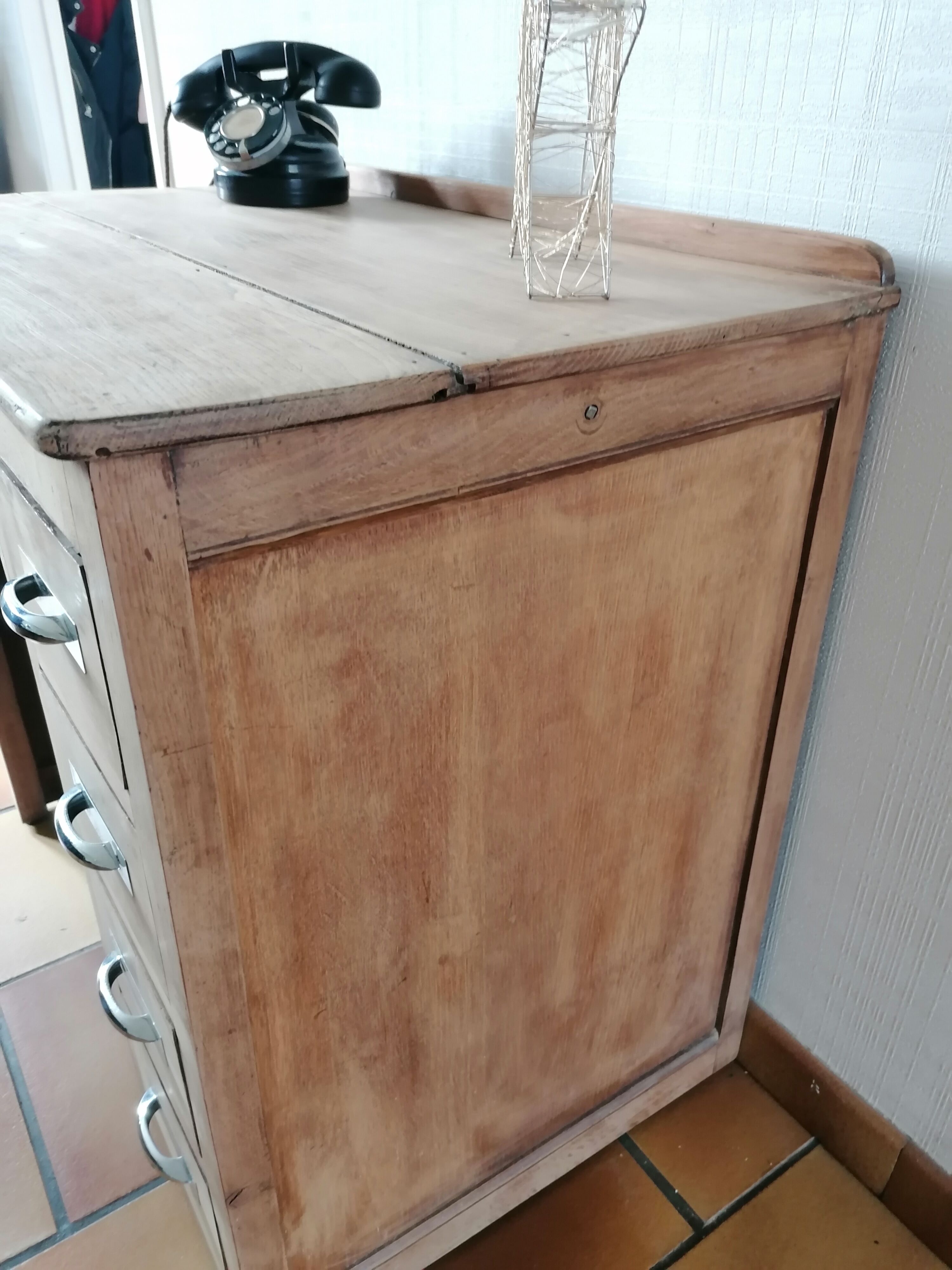 American office vintage oak