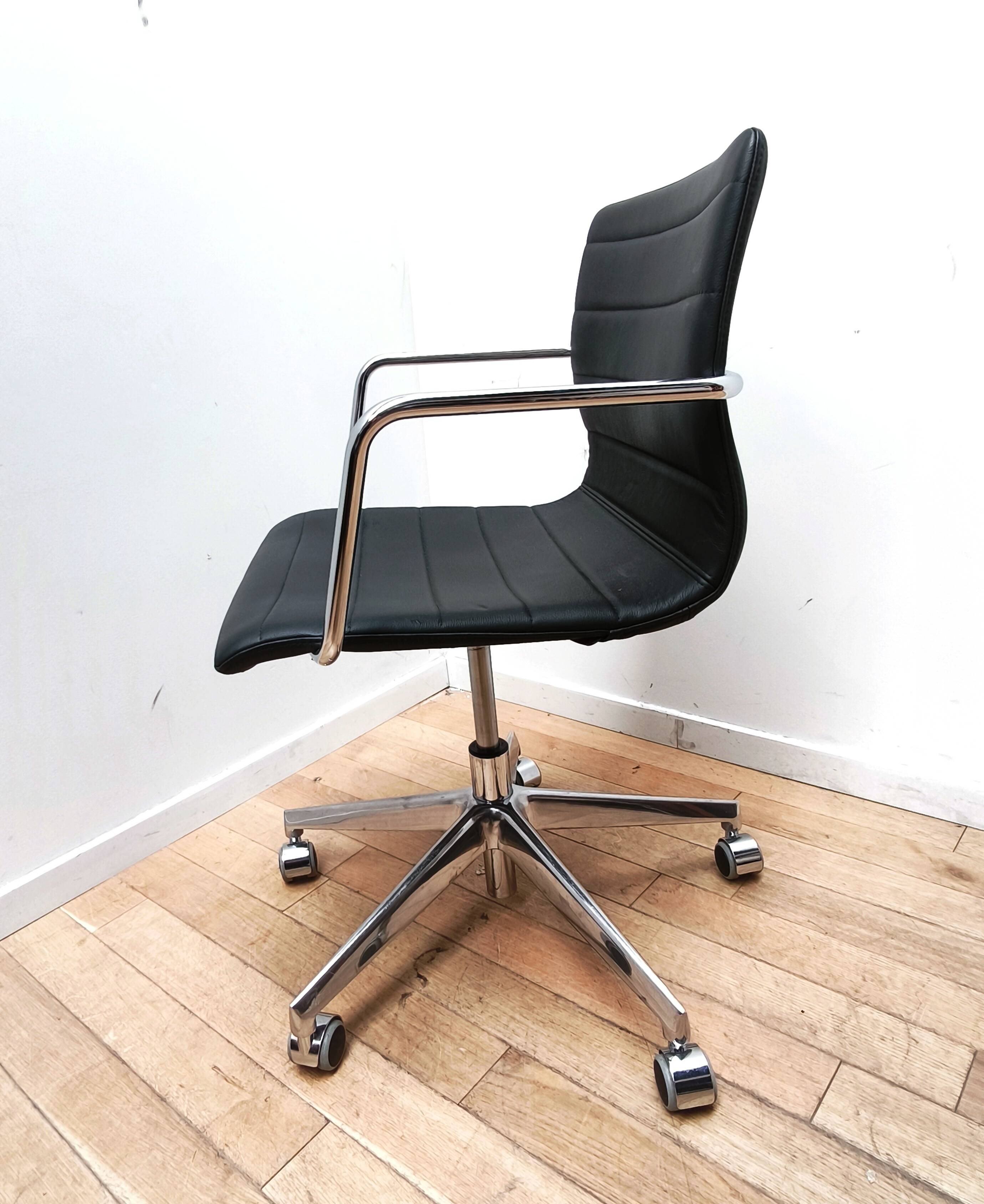 Set of 6 Diemme office chairs