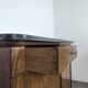 Louis Philippe two-door buffet in flame mahogany.