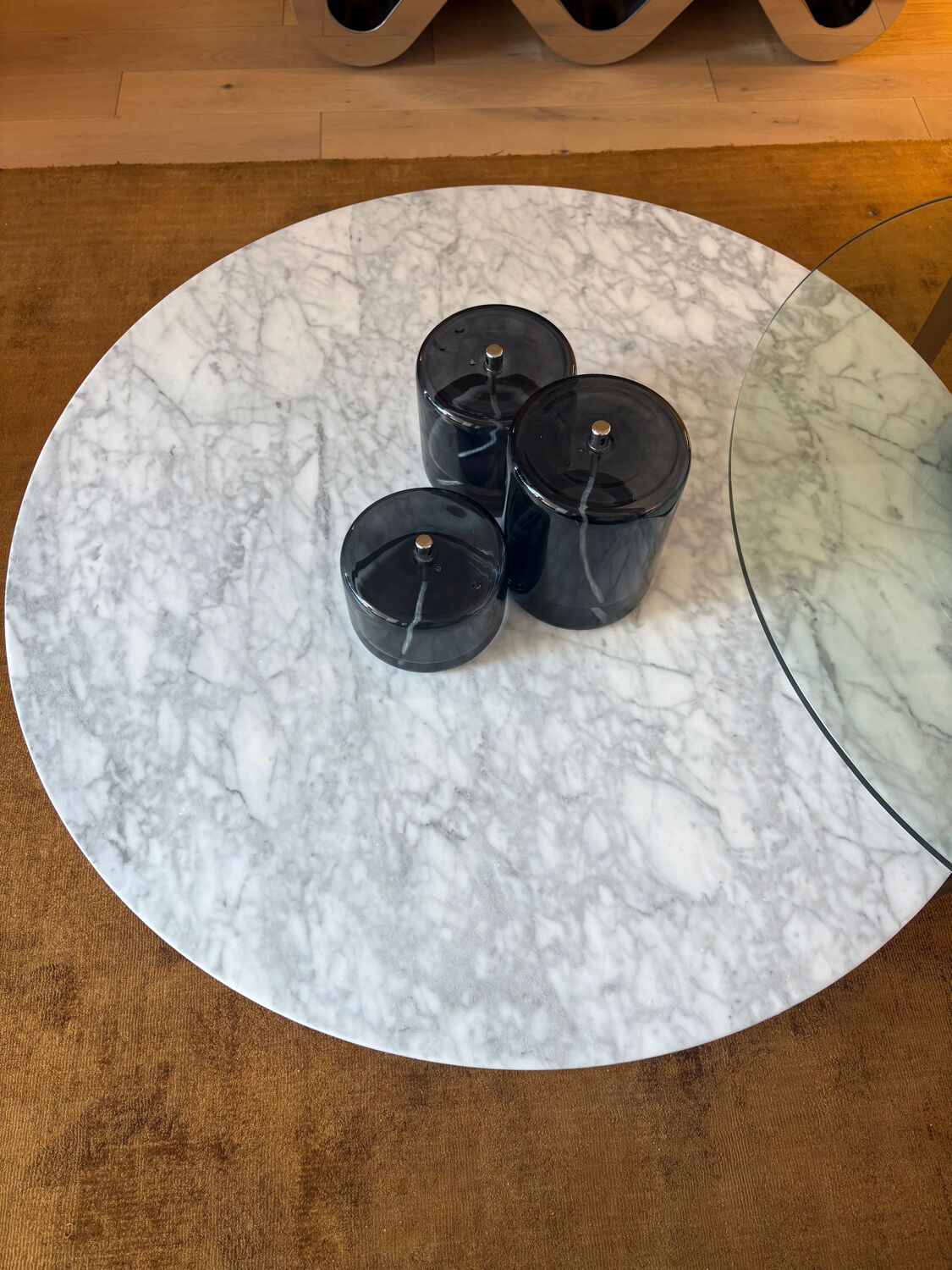 Marble coffee table