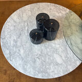 Marble coffee table