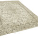 Handmade antique oriental beige rug 207 cm x 307 cm
