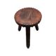 Tabouret tripode vintage français des années 1970
