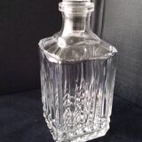 Carafe à whisky vintage en cristal d'Arques  Modèle Villandry