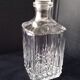 Vintage Arques crystal whisky decanter, Villandry model