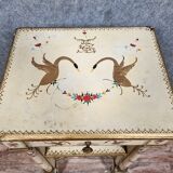 Etagère époque Empire / Directoire en bois peint vers 1810-1820