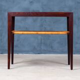 Side table in rosewood by Severin Hansen for Haslev, 1950s