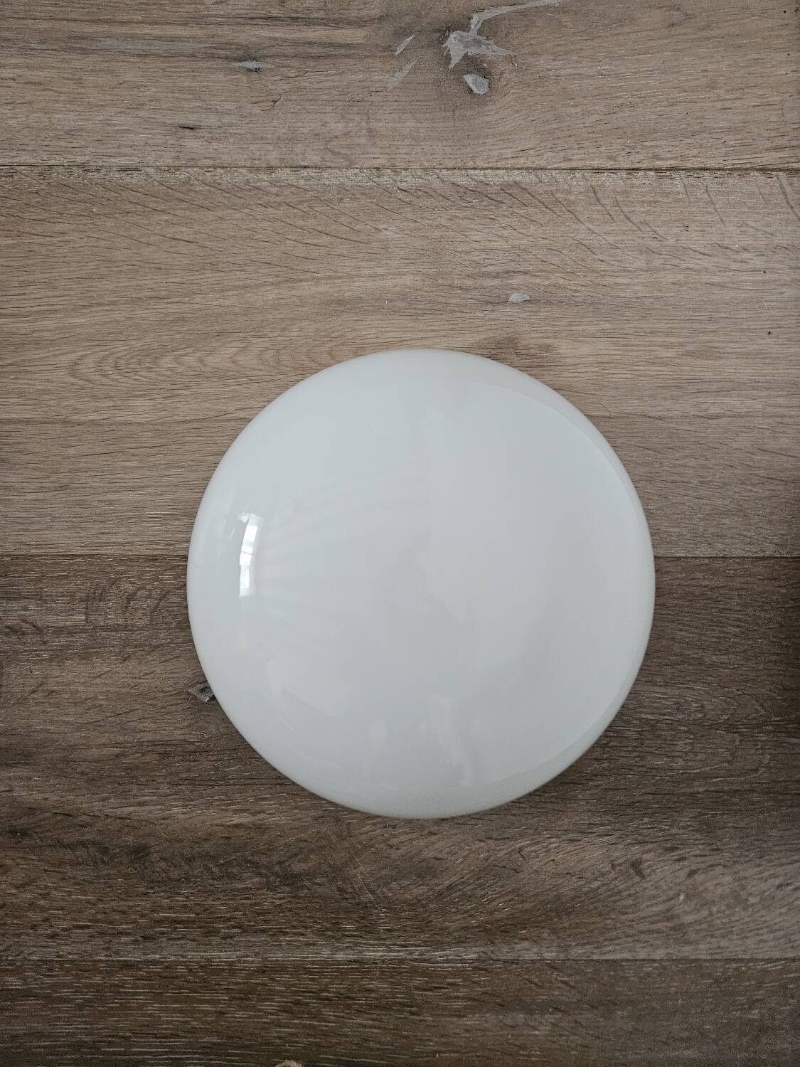 White opaline ceiling light