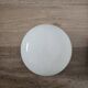 White opaline ceiling light