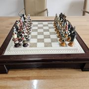 Franklin Mint Raj Collectible Chess Sets, 1970s.