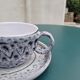 Ceramic coffee/tea service / 1 person - signed Jean Austruy