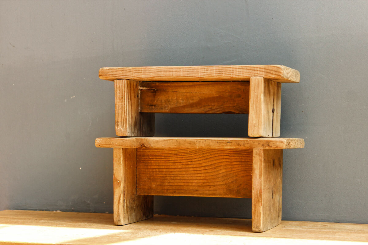 Pair of small footrests