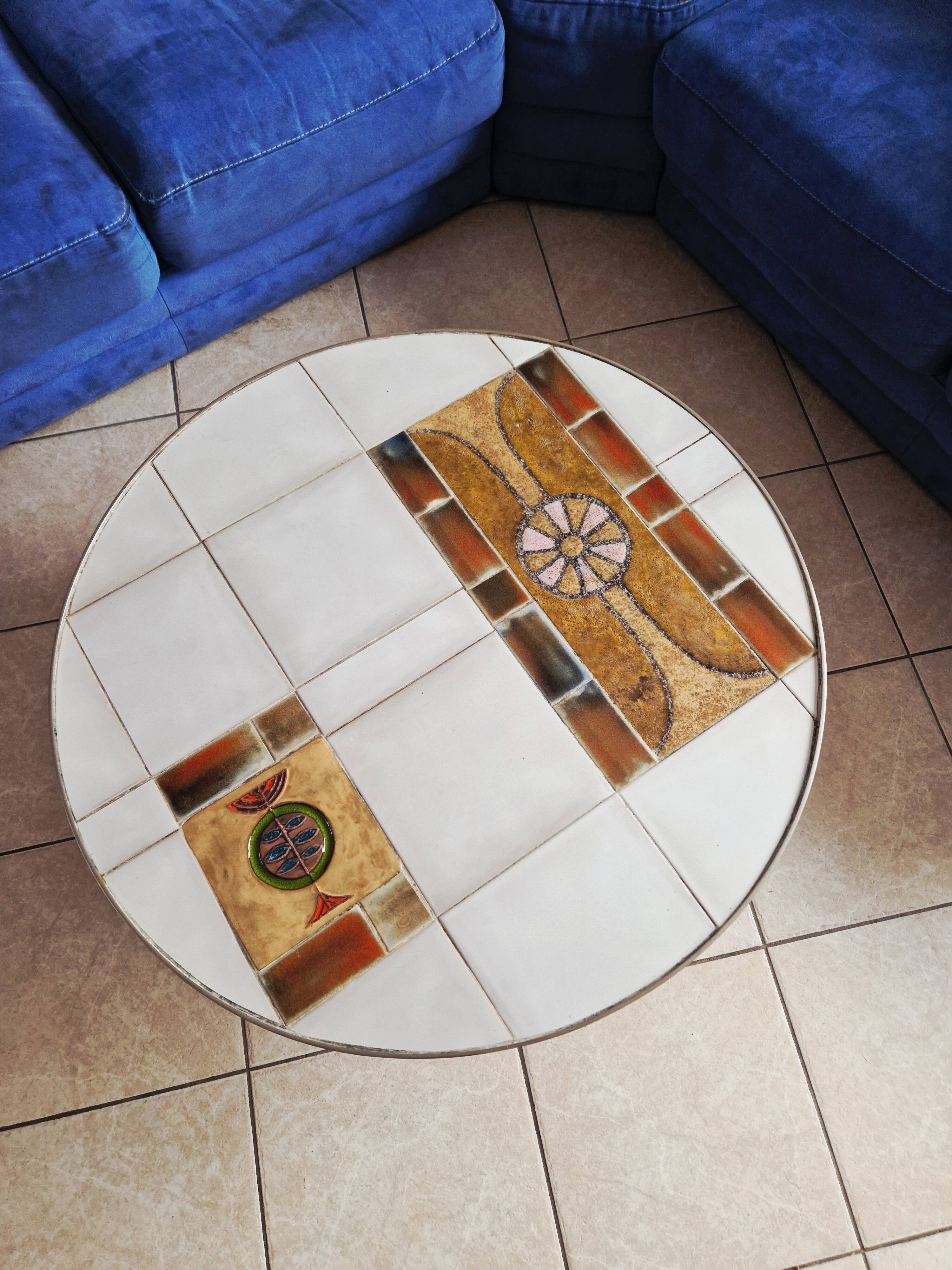 Coffee table Vaullauris spirit Roger Capron