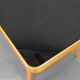 1960s Beech Coffee Table with Glass Top , Czechoslovakia