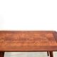 Table basse en bois de chêne avec incrustation de placage, 1960
