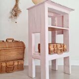 Shelf - patinated pink furniture