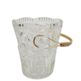 Glass ice bucket