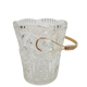Glass ice bucket