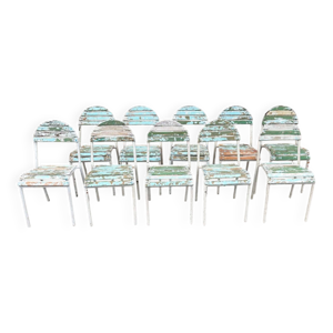 10 chaises de terrasse