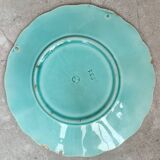 Ancienne assiette barbotine Villeroy et Boch