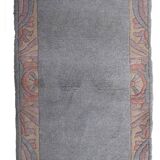 Vintage Tibetan Khaden handmade carpet 75cm x 136cm 1970s