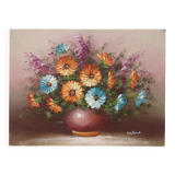 Tableau, nature morte "bouquet"